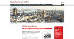 Desktop Screenshot of marzellen-verlag.de